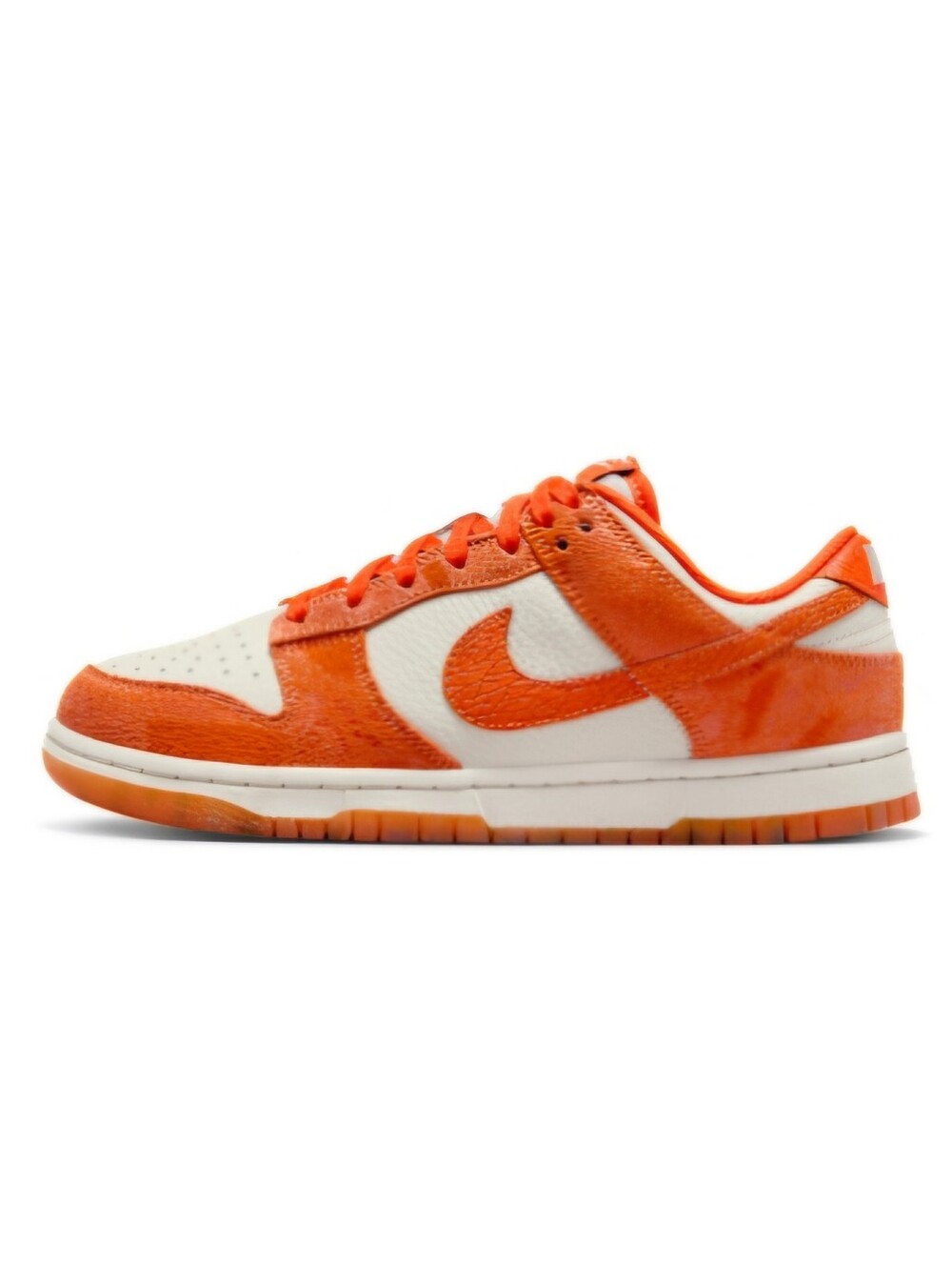 Nike Dunk Low-Top Sneakers — Orange/White - Picture 7 of 7